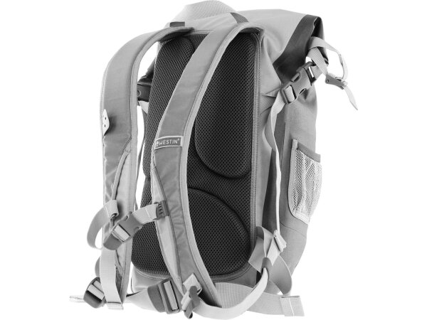 W6 ROLL-TOP BACKPACK SILVER/GREY 25L