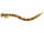 BloodTeez Worm 5,5cm 0,5g Motoroil Gold 10pcs 