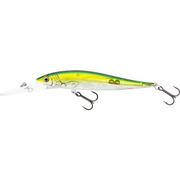 JERKBITE MR JERKBAIT 9CM 9G SUSPENDING OLIVE MINNOW