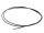 WESTIN COATED STAINLESS STEEL 49-STRAND WIRE 5M 0.60MM 17KG 37LBS BLACK