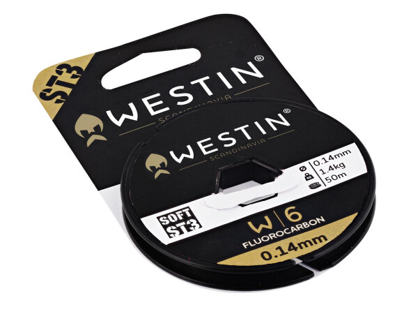 W6 ST3 FLUOROCARBON 50M 0.26MM 4.5KG CLEAR
