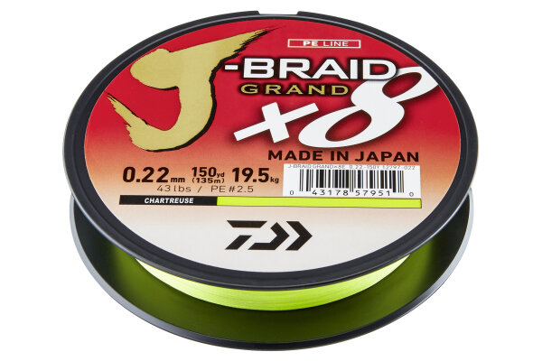 J-Braid Grand X8E 0.13mm-270m CH / W. Scissors