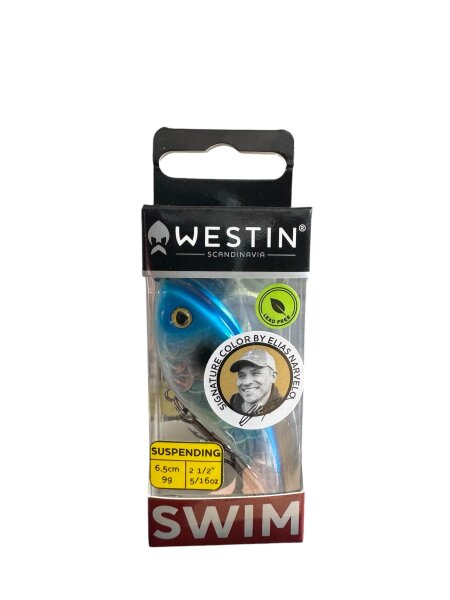 WESTIN SWIM GLIDEBAIT 6,5CM SUSPENDING 9G BRACKISH BLUE