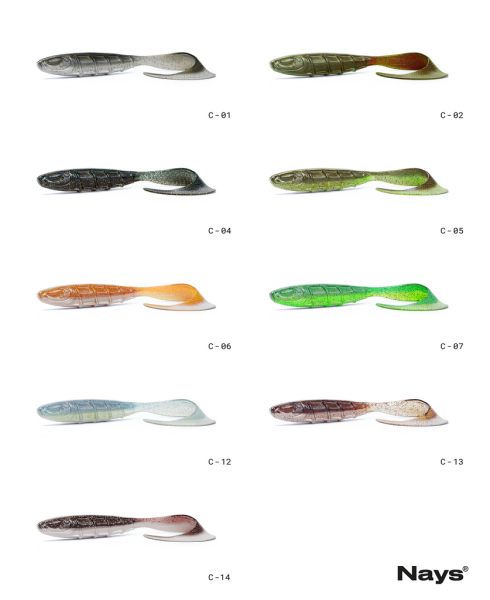 NAYS GHST JNR 50 13CM 4PCS