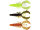 CRECRAW SLIM CREATUREBAIT 5,5CM 1,5G FLOATING DARK WATER MIX 22 6PCS