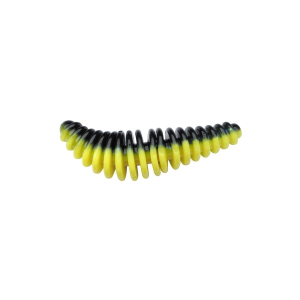 BERKLEY POWERBAIT POWER PUPA 35MM BLACK/SUNSHINE YELLOW