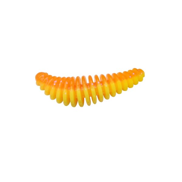 BERKLEY POWERBAIT POWER PUPA 35MM FLUORESCENT ORANGE/SUNSHINE YELLOW