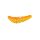 BERKLEY POWERBAIT POWER PUPA 35MM FLUORESCENT ORANGE/SUNSHINE YELLOW