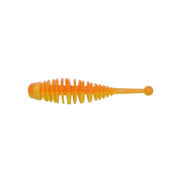 BERKLEY POWERBAIT POWER NAIAD 50MM FLUORESCENT ORANGE/SUNSHINE YELLOW