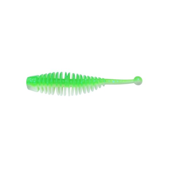 BERKLEY POWERBAIT POWER NAIAD 70MM SPRING GREEN/WHITE