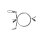 BKK 7X7 WIRE LEADER - HD PIKE SNAP 40CM 19KG 2PCS