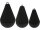 STAND-UP WEIGHT 50G 1 3/4OZ MATTE BLACK 1PCS