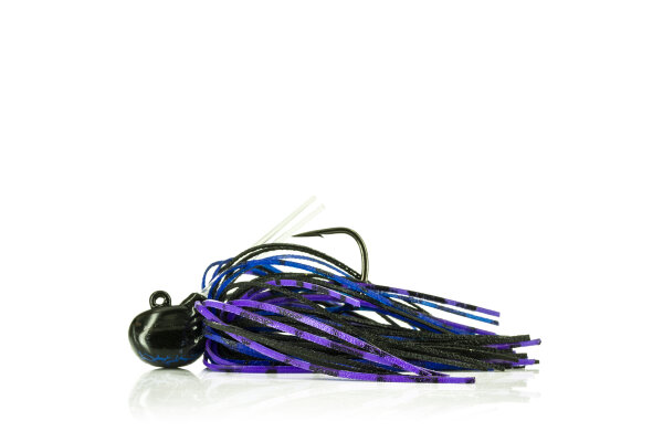 MOLIX NANO JIG 1/4OZ 7G BLACK BLUE PURPLE