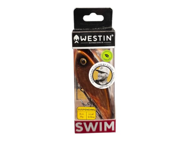 WESTIN SWIM GLIDEBAIT 8CM SUSPENDING 16G FRANKINCENSE PIKE