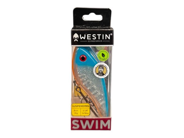WESTIN SWIM GLIDEBAIT 8CM SUSPENDING 16G COOL WHEN WARM
