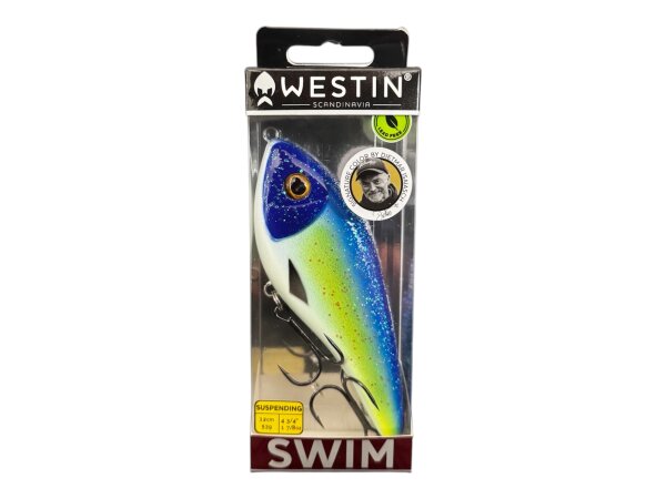 WESTIN SWIM GLIDEBAIT 12CM 53G SUSPENDING BLUE ICE