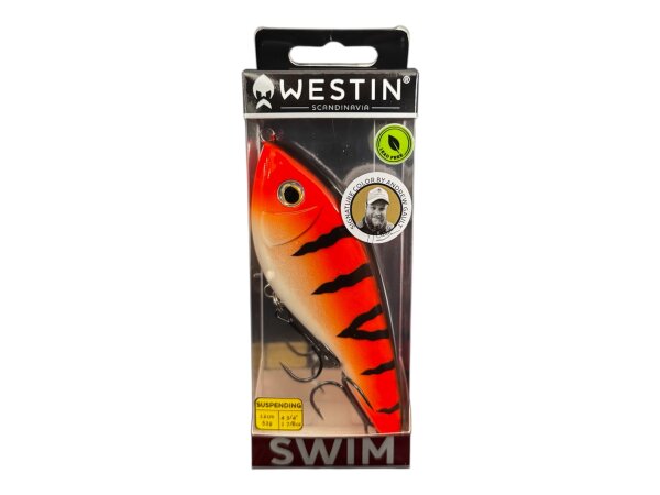 WESTIN SWIM GLIDEBAIT 12CM 53G SUSPENDING ERNE TIGER