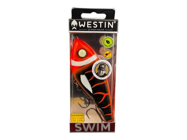 WESTIN SWIM GLIDEBAIT SILENT 12CM SUSPENDING 55G ORANGE HUNTER