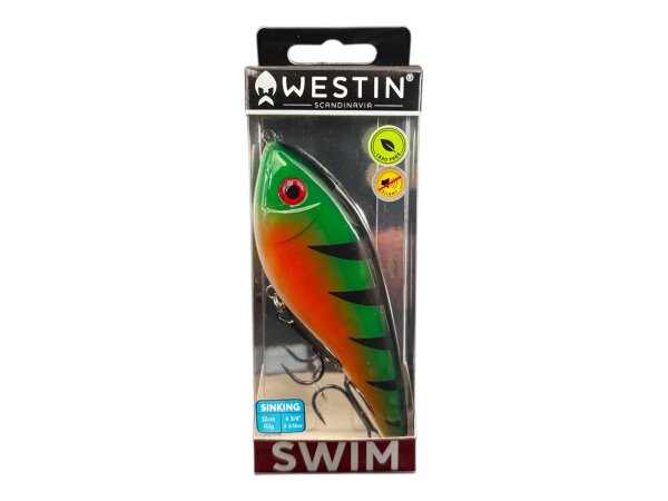 WESTIN SWIM GLIDEBAIT SILENT 12CM SINKING 62G 3D WATERMELON