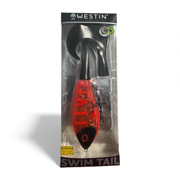 WESTIN SWIM TAIL 12CM 62G SUSPENDING DARK COPPER