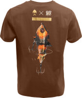 WESTIN SWIMLURE T-SHIRT L DARK BROWN