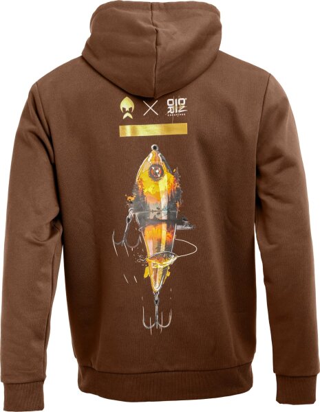 WESTIN SWIMLURE HOODIE L DARK BROWN