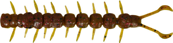 WESTIN CENTIPEDE CREATUREBAIT 9.5CM 4G PUMPKIN PEPPER 4PCS