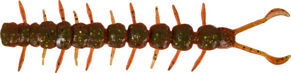 WESTIN CENTIPEDE CREATUREBAIT 9.5CM 4G MOTOROIL MOSS 4PCS