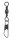SAENGER KARABINERWIRBEL 27MM 8KG 10PCS