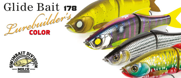 MOLIX GLIDE BAIT 178 SS 17,8CM 75G LUREBUILDERS