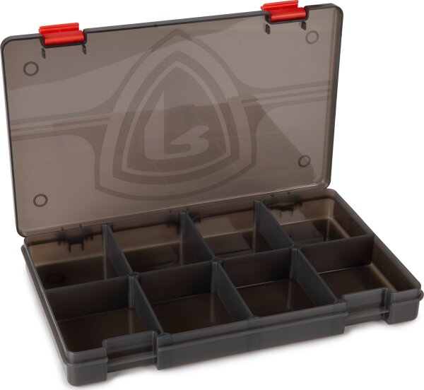 FOX RAGE STACK AND STORE BOX SHIELD STORAGE 8 COMP LARGE SHALLOW