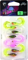 FOX RAGE UV MICRO GRUB 4CM 8PCS