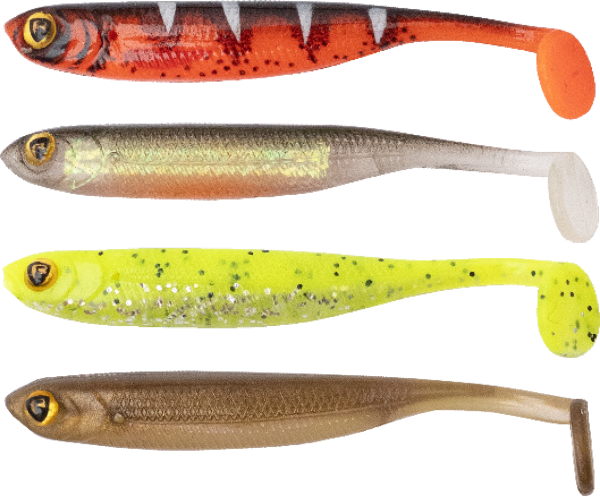 FOX RAGE UV MICRO TIDDLER FAST 5CM 8PCS