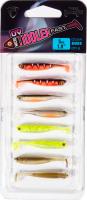 FOX RAGE UV MICRO TIDDLER FAST 5CM 8PCS