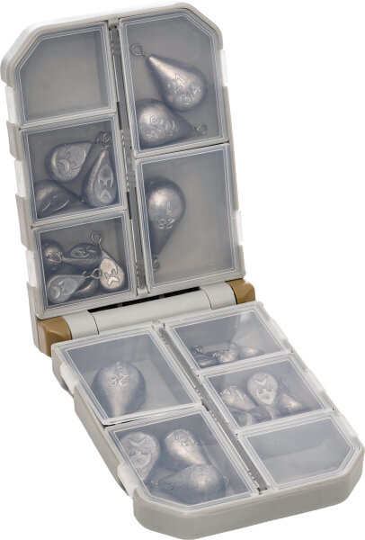 WESTIN RIGGING BOX SWITCH WEIGHTS 3.5G-28G NATURAL POLISHED 25PCS