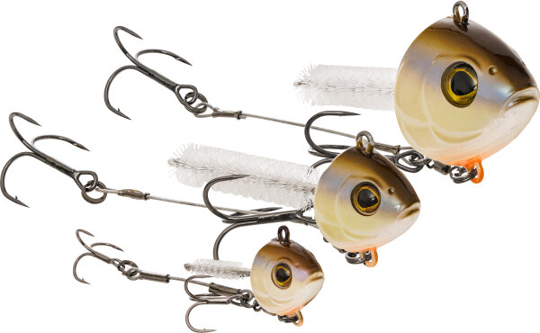 WESTIN ADD-ON-HEAD 10G #8+#8 1PC NATURAL ROACH LEAD BLACK NICKEL