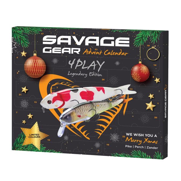 SAVAGE GEAR ADVENT CALENDAR 4PLAY 2026