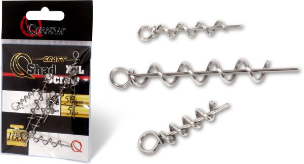 Quantum Shad Screws 6 St&uuml;ck L: 25mm &Oslash; 3,00mm