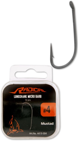 Longshank Micro Barb #2 Karpfenhaken 10 St&uuml;ck