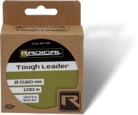 Radical &Oslash; 0,50mm Tough Leader L: 100m 13,6kg / 30lbs hellgr&uuml;n