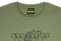 Black Cat Military Shirt gr&uuml;n